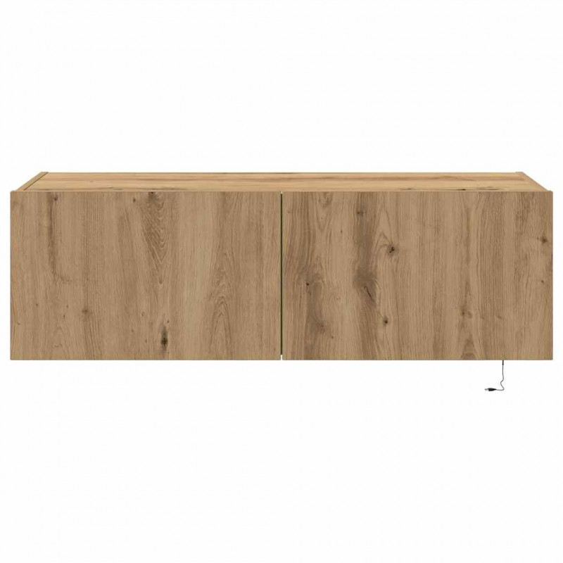 Szafka pod telewizor Dąb rzemieślniczy 100 x 35 x 31 cm