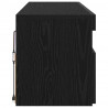 Szafka pod telewizor 2 pcs Czarny Dąb 60 x 35 x 40 cm