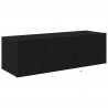 Szafka pod telewizor 2 pcs Czarny Dąb 100 x 35 x 31 cm