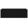 Szafka pod telewizor 2 pcs Czarny Dąb 100 x 35 x 31 cm