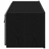 Szafka pod telewizor 2 pcs Czarny Dąb 100 x 35 x 31 cm