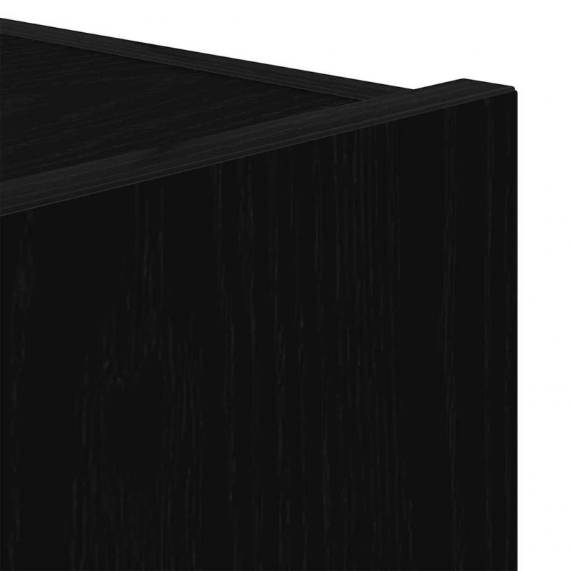 Szafka pod telewizor 2 pcs Czarny Dąb 100 x 35 x 31 cm