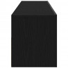 Szafka pod telewizor Ze LED Lights Czarny Dąb 120 x 35 x 40 cm