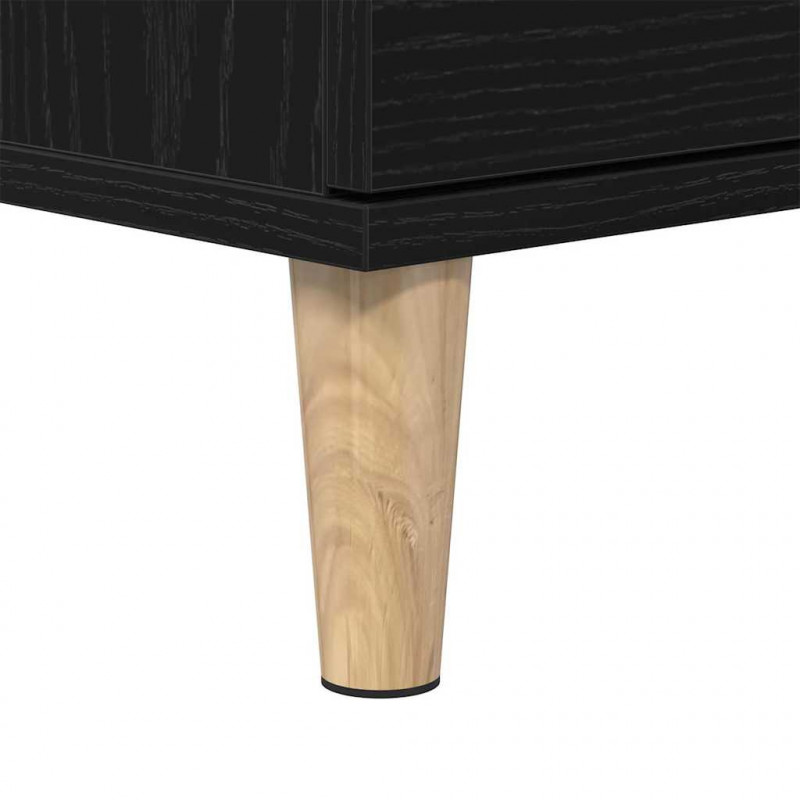 Szafka pod umywalkę z szufladą Czarny Dąb 80 x 33 x 60 cm