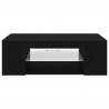 Szafka pod telewizor Ze LED Lights Czarny Dąb 90 x 39 x 30 cm
