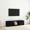 Szafka pod telewizor Czarny Dąb 140 x 38,5 x 36 cm