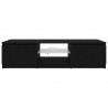 Szafka pod telewizor Czarny Dąb 140 x 38,5 x 36 cm