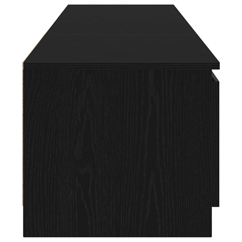 Szafka pod telewizor Czarny Dąb 140 x 38,5 x 36 cm