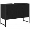 Szafka pod umywalkę z drzwiami Czarny Dąb 80 x 30 x 60 cm