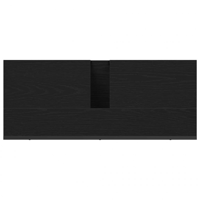 Szafka pod umywalkę z drzwiami Czarny Dąb 80 x 30 x 60 cm