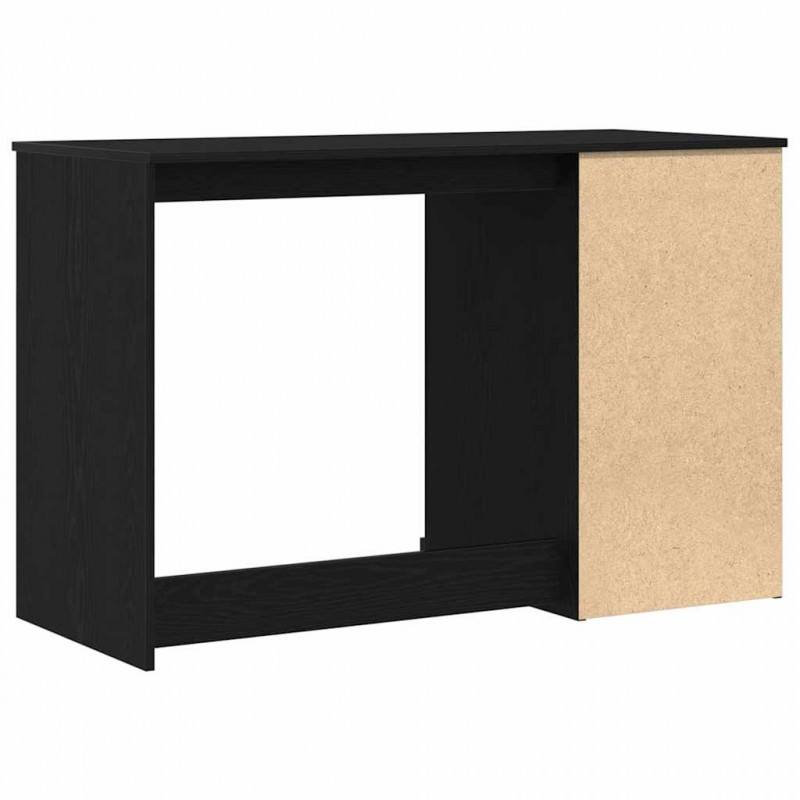 Biurko Czarny Dąb 50 x 115 x 75 cm Materiał drewnopochodny