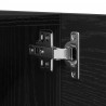Szafka pod telewizor 2 pcs Czarny Dąb 30,5 x 30 x 30 cm