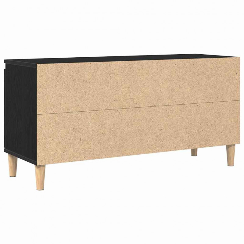 Szafka pod telewizor Czarny Dąb 102 x 35 x 50 cm