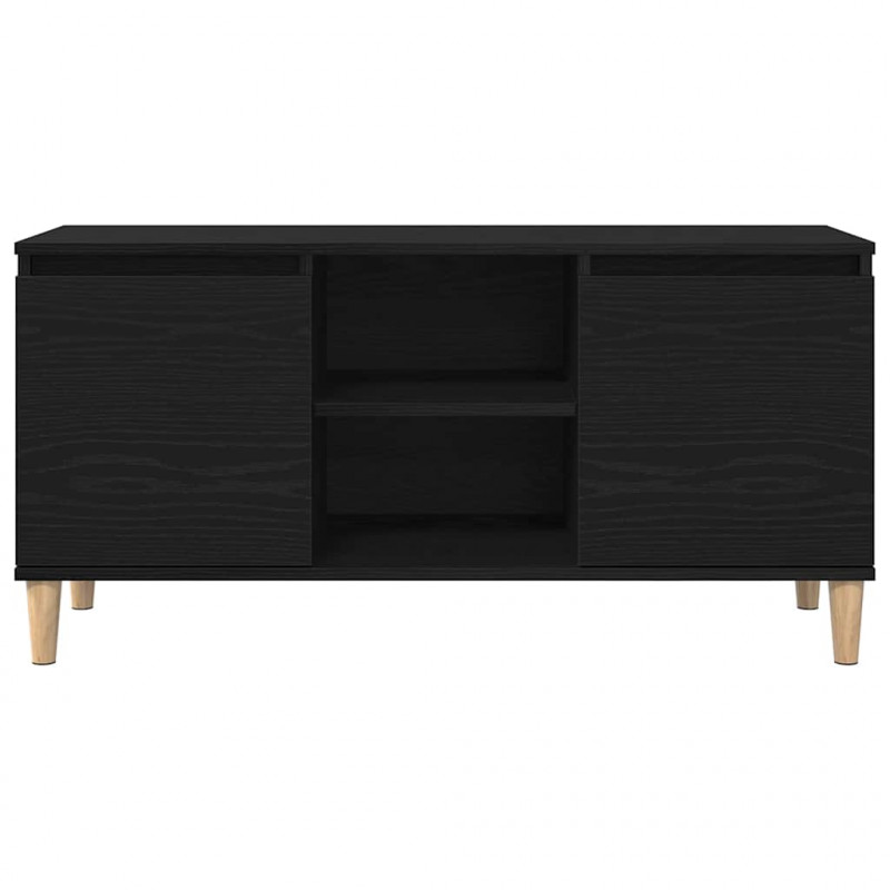 Szafka pod telewizor Czarny Dąb 102 x 35 x 50 cm