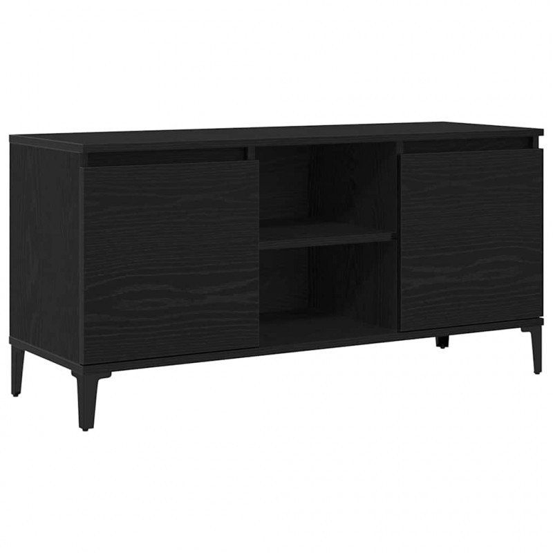 Szafka pod telewizor Czarny Dąb 102 x 35 x 50 cm