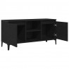 Szafka pod telewizor Czarny Dąb 102 x 35 x 50 cm