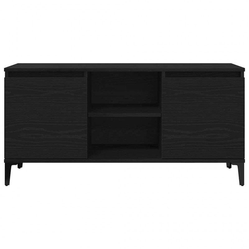 Szafka pod telewizor Czarny Dąb 102 x 35 x 50 cm