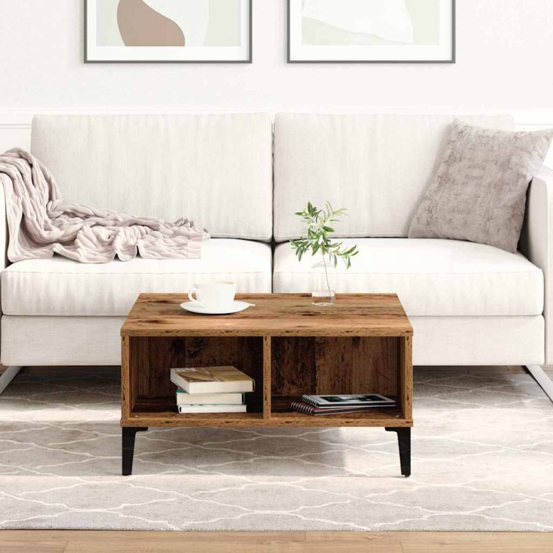 Stolik kawowy Stare drewno 60 x 60 x 30 cm