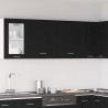 Szafka wisząca z półką Lyon 2 pcs Czarny Dąb 50 x 31 x 60 cm