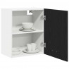 Szafka wisząca z półką Lyon 2 pcs Czarny Dąb 50 x 31 x 60 cm