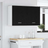 Szafka wisząca z półką Lyon 2 pcs Czarny Dąb 50 x 31 x 60 cm