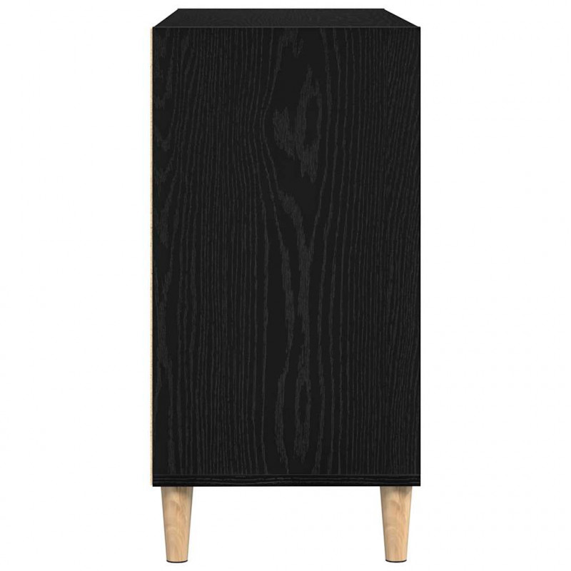 Bufet Czarny Dąb 103,5 x 35 x 70 cm Materiał drewnopochodny