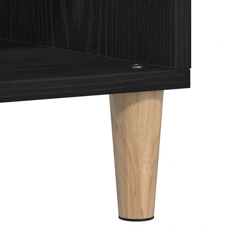Bufet Czarny Dąb 103,5 x 35 x 70 cm Materiał drewnopochodny
