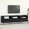 Szafka pod telewizor z szufladą Czarny Dąb 150 x 30 x 44,5 cm