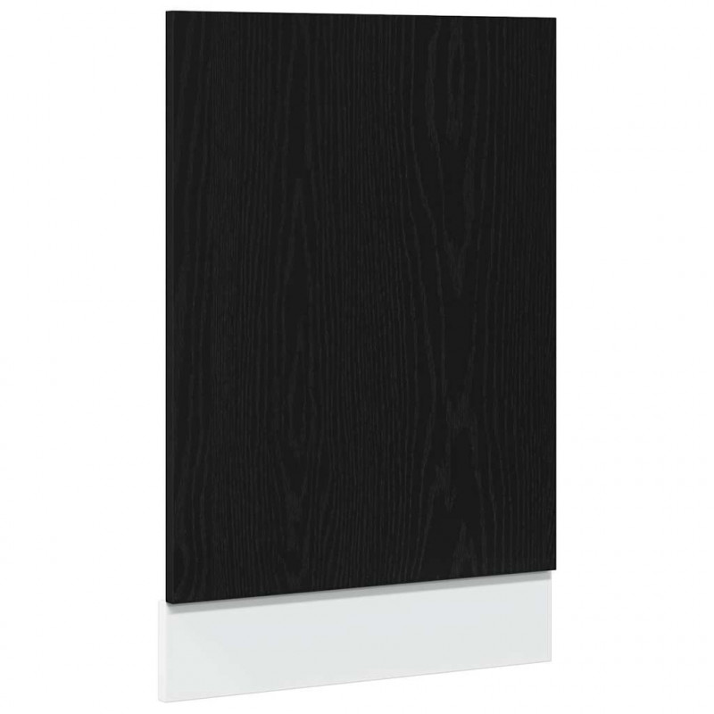 Panel do zmywarki, "Lyon", czarny dąb, 45x1,5x67 cm