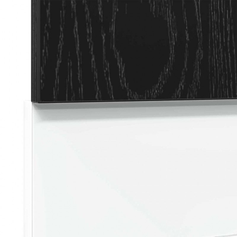 Panel do zmywarki, "Lyon", czarny dąb, 45x1,5x67 cm