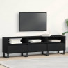 Szafka pod telewizor z szufladą Czarny Dąb 150 x 30 x 44,5 cm