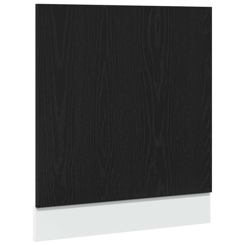 Panel do zmywarki, "Lyon", czarny dąb, 60x1,5x67 cm