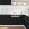 Panel do zmywarki, "Lyon", czarny dąb, 60x1,5x67 cm