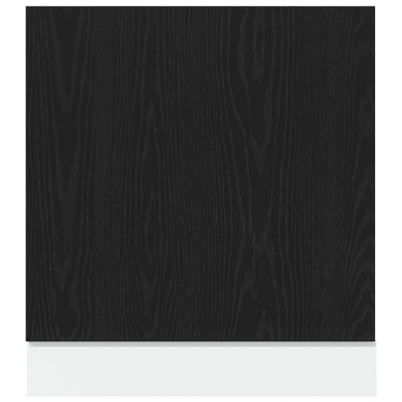 Panel do zmywarki, "Lyon", czarny dąb, 60x1,5x67 cm