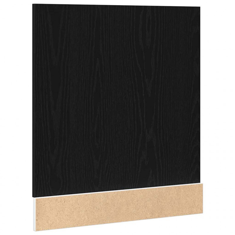 Panel do zmywarki, "Lyon", czarny dąb, 60x1,5x67 cm