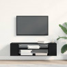 Szafka pod telewizor Czarny Dąb 100 x 30 x 26,5 cm