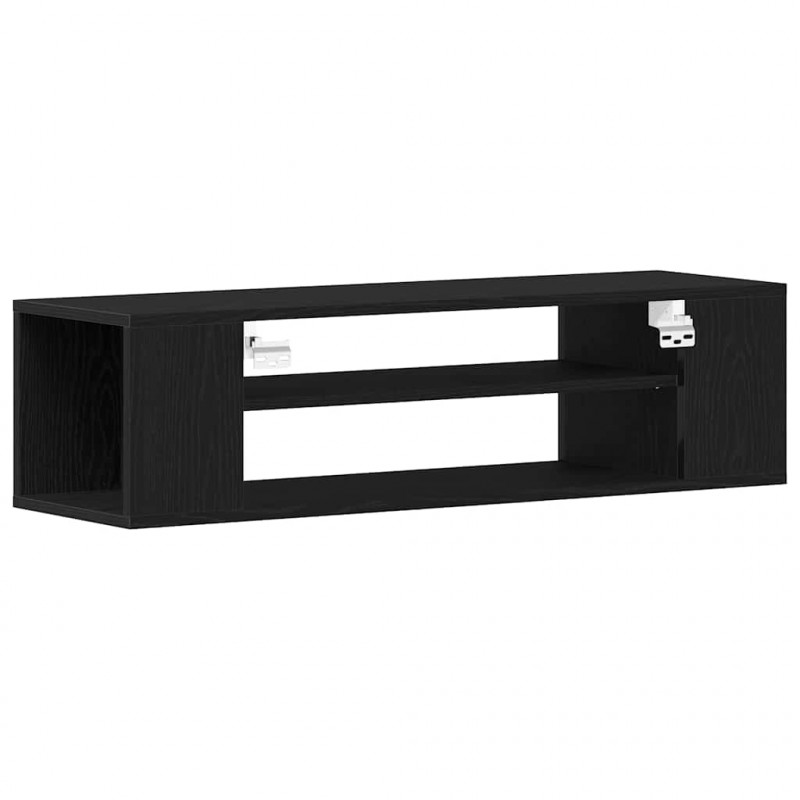 Szafka pod telewizor Czarny Dąb 100 x 30 x 26,5 cm