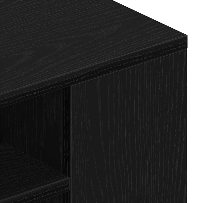 Szafka pod telewizor Czarny Dąb 100 x 30 x 26,5 cm