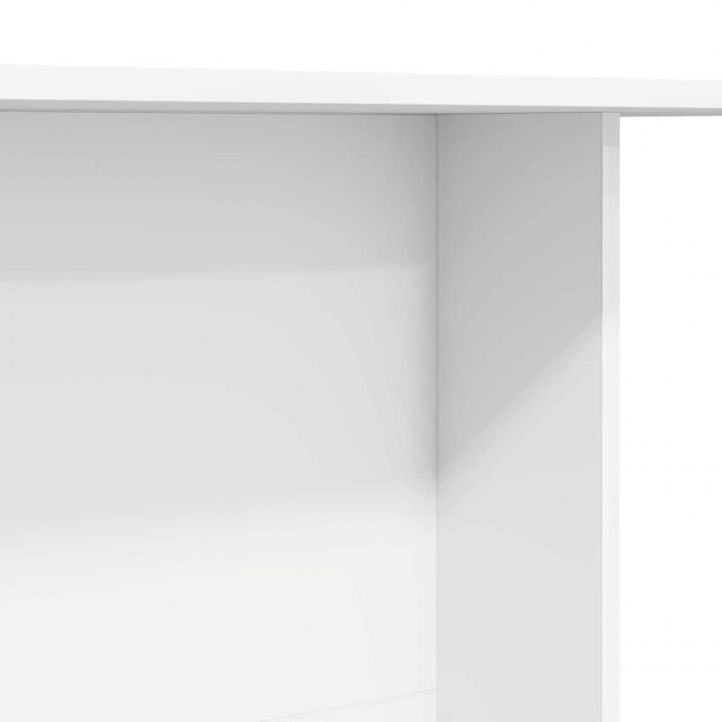 Stół jadalny Biały 110 x 60 x 75 cm Materiał drewnopochodny