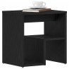 Szafka Nocna 2 pcs Czarny Dąb 40 x 30 x 40 cm