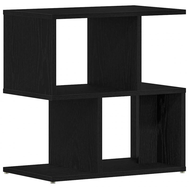 Szafka Nocna 2 pcs Czarny Dąb 50 x 30 x 51,5 cm