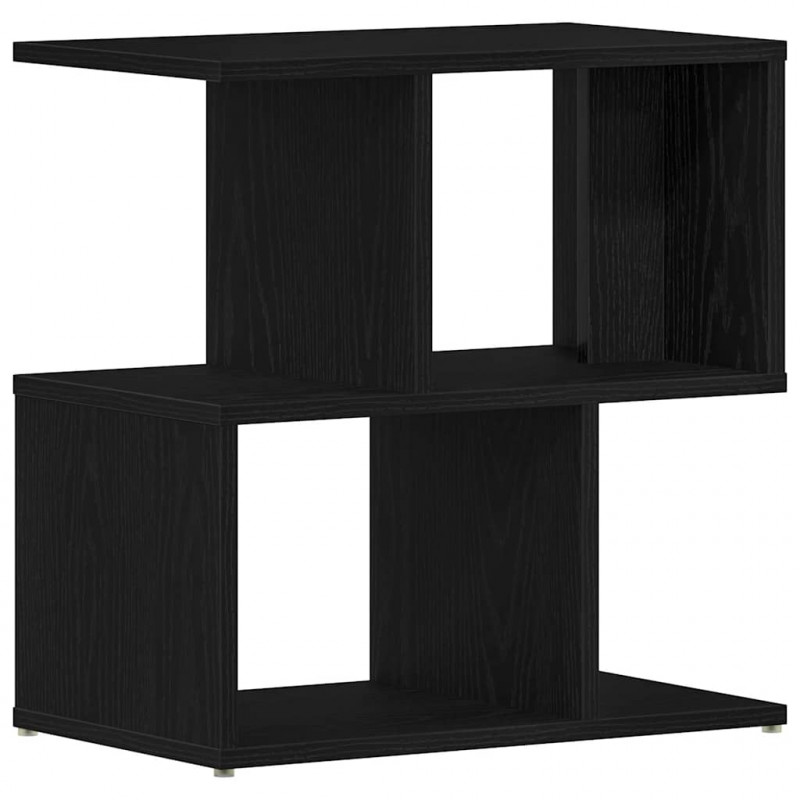 Szafka Nocna 2 pcs Czarny Dąb 50 x 30 x 51,5 cm