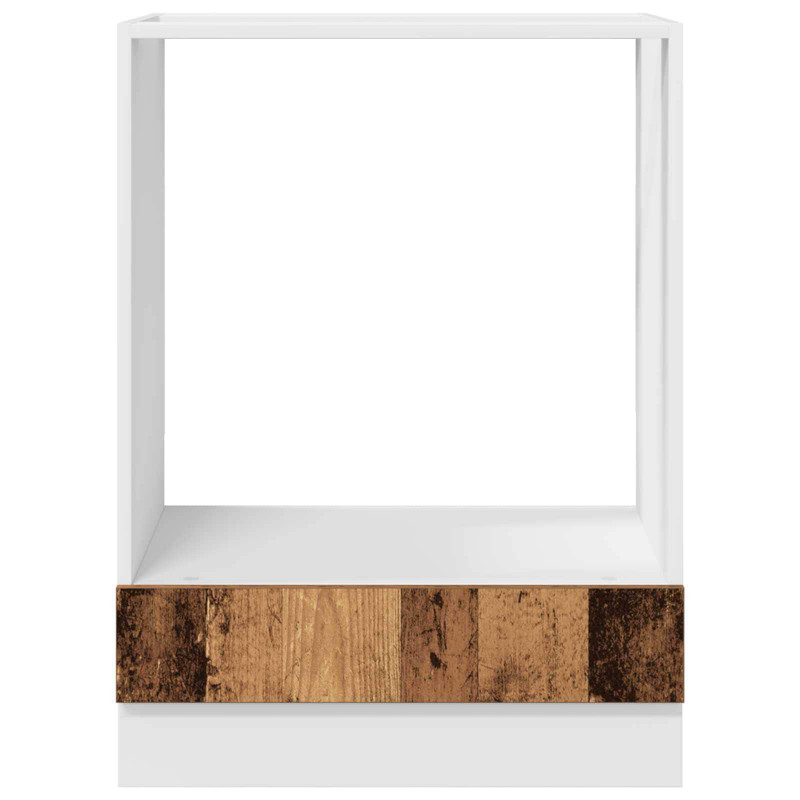 Szafka wisząca z przechowywaniem Stare drewno 60 x 46 x 81,5 cm