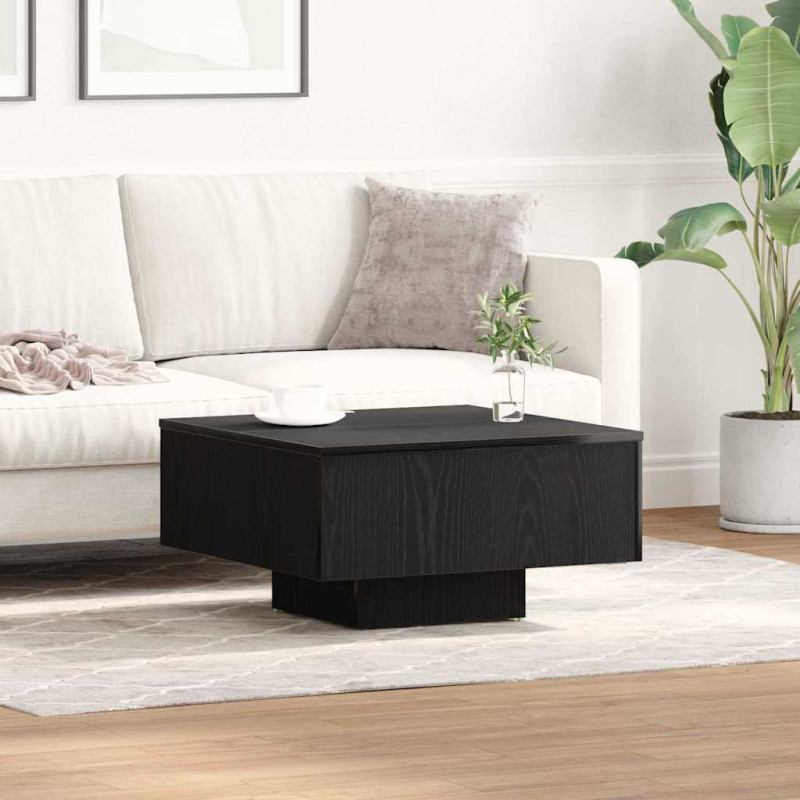 Stolik kawowy Czarny dąb 60 x 60 x 31.5 cm