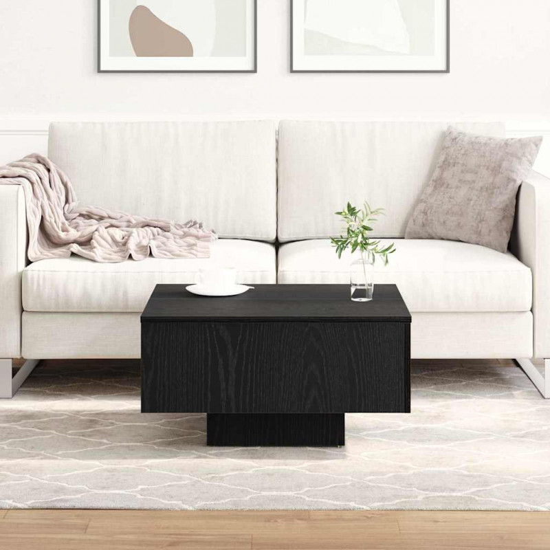 Stolik kawowy Czarny dąb 60 x 60 x 31.5 cm