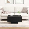 Stolik kawowy Czarny dąb 60 x 60 x 31.5 cm