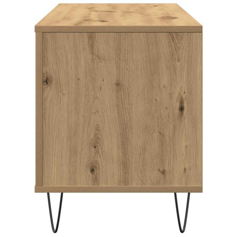 Szafka na płyty winylowe z półką dąb artisan 100 x 38 x 48 cm
