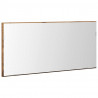 Lustro Stare drewno 80 x 37 cm Szkło i drewno inżynieryjne