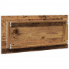 Lustro Stare drewno 80 x 37 cm Szkło i drewno inżynieryjne