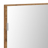 Lustro Stare drewno 80 x 37 cm Szkło i drewno inżynieryjne